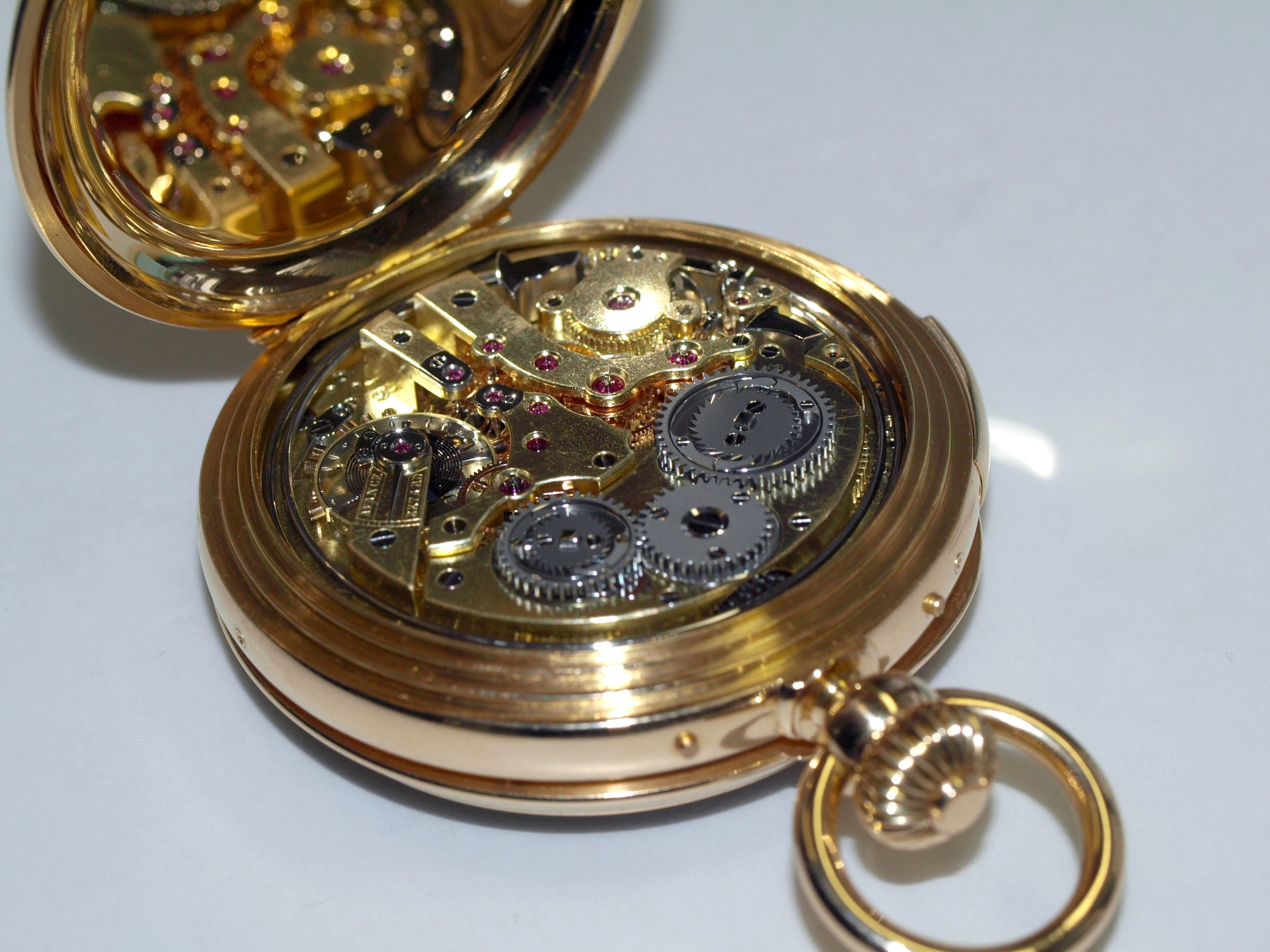 Grand Complication pocket watch in for service
