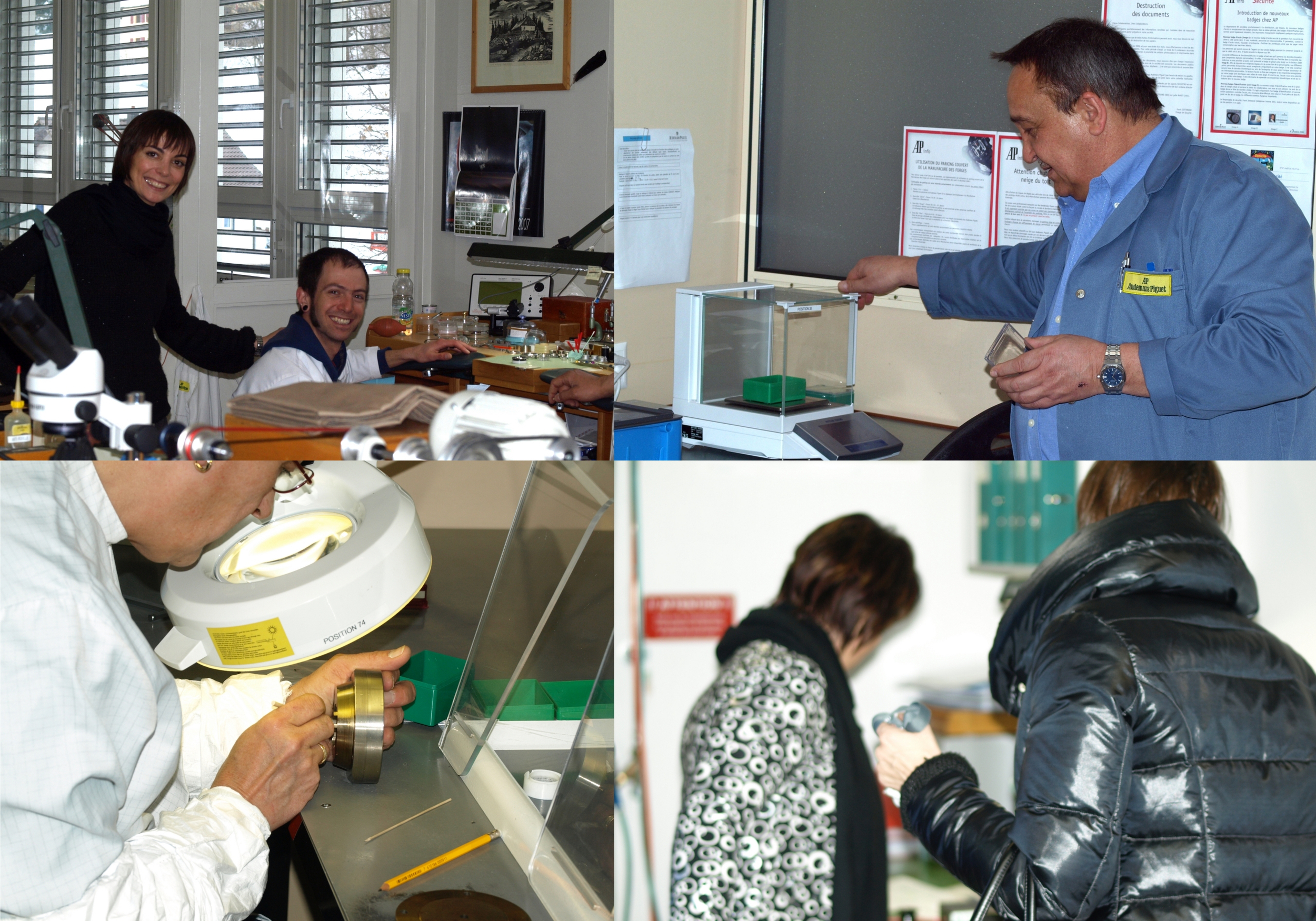 Scenes from Audemars Piguet factory 2009