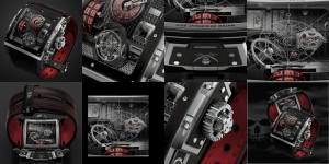 HD3 Complication Bi-Axial Black Pearl
