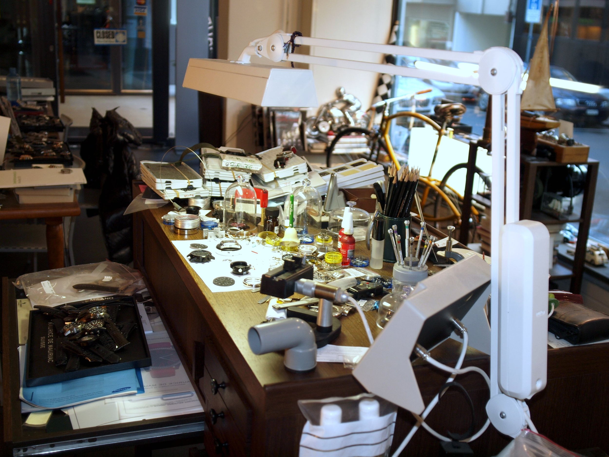 Maurice de Mauriac Zurich Atelier Tour