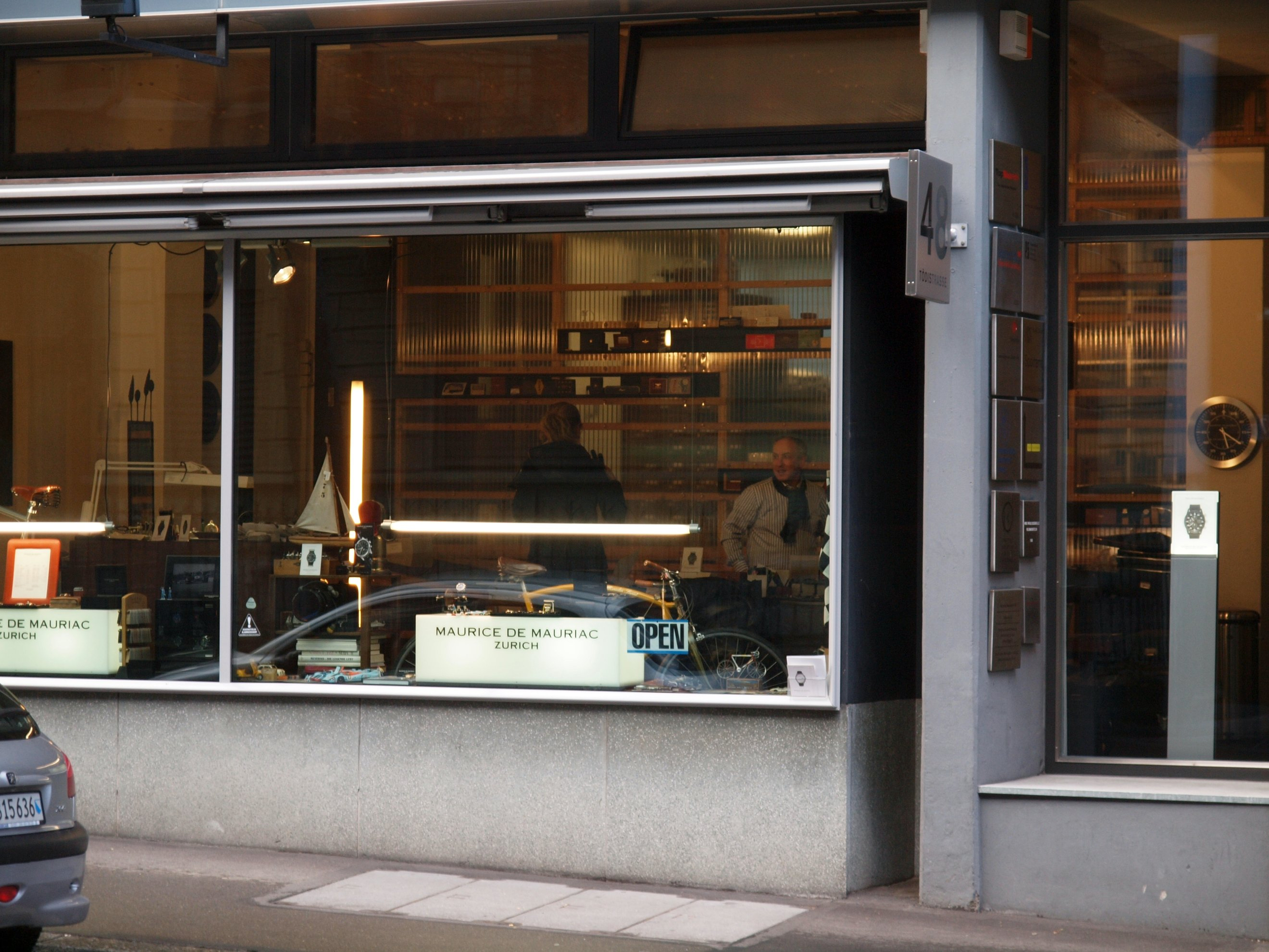 Maurice de Mauriac Zurich Atelier Tour