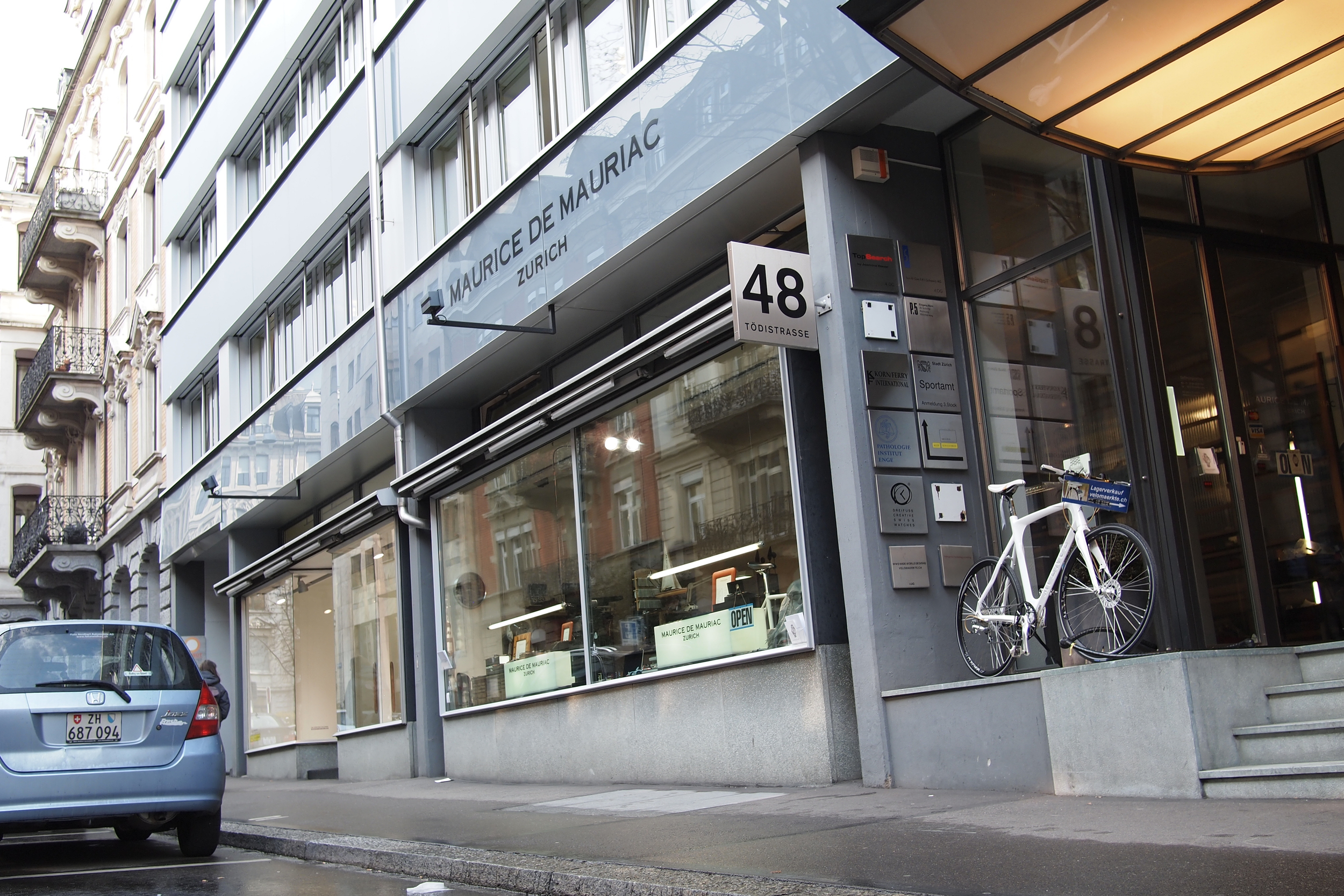Maurice de Mauriac Zurich Atelier Tour