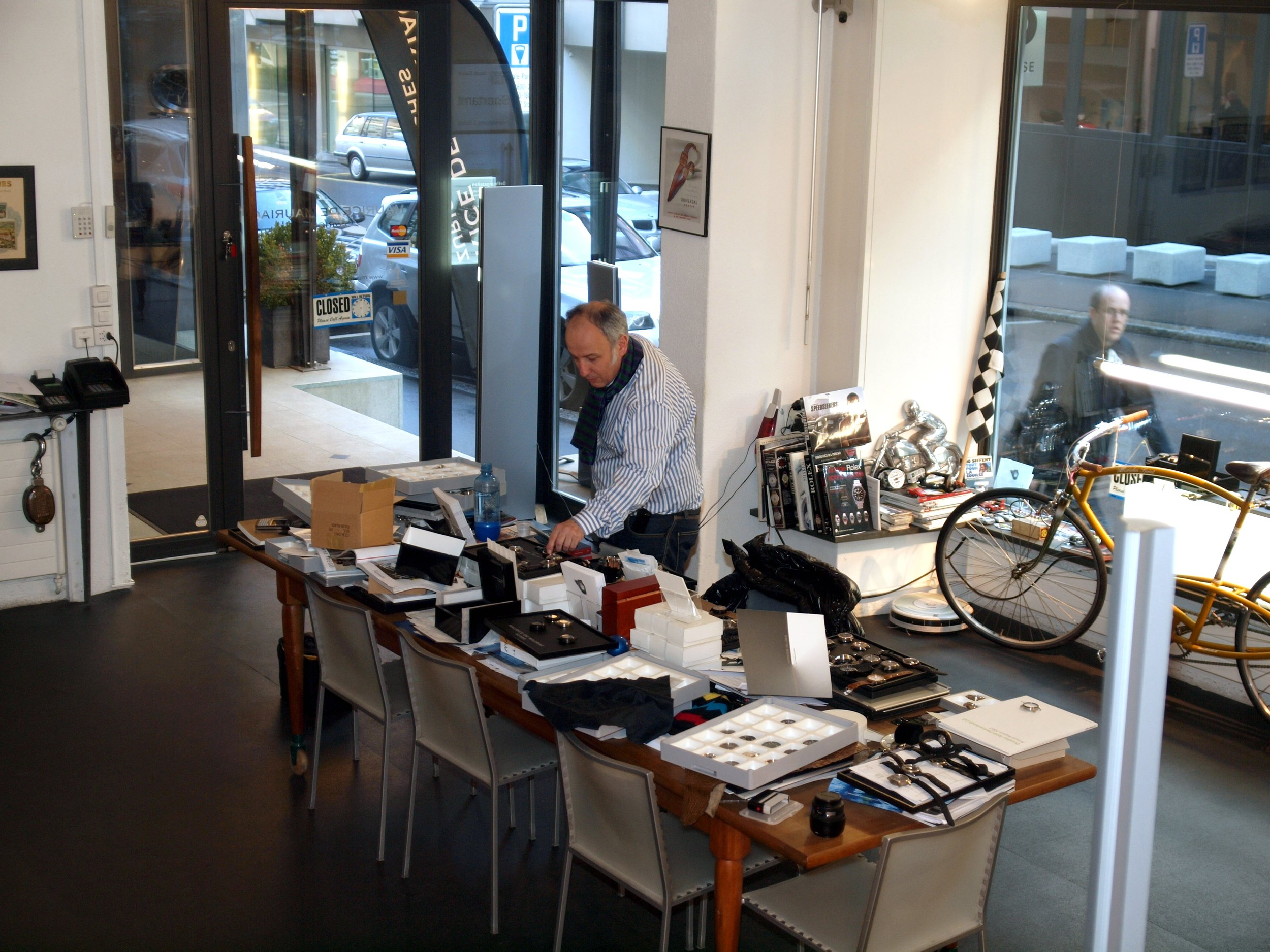 Maurice de Mauriac Zurich Atelier Tour