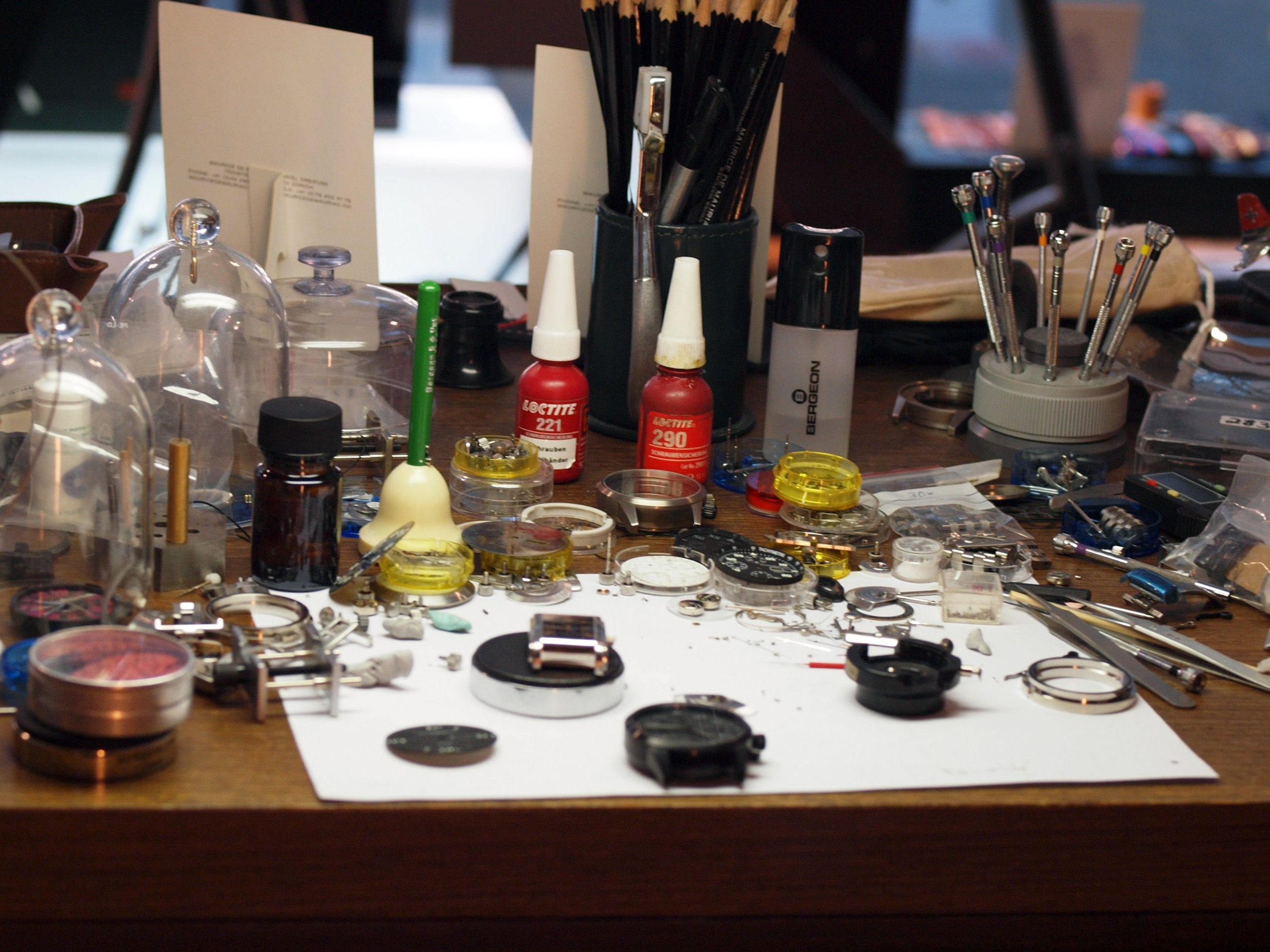 Maurice de Mauriac Zurich Atelier Tour
