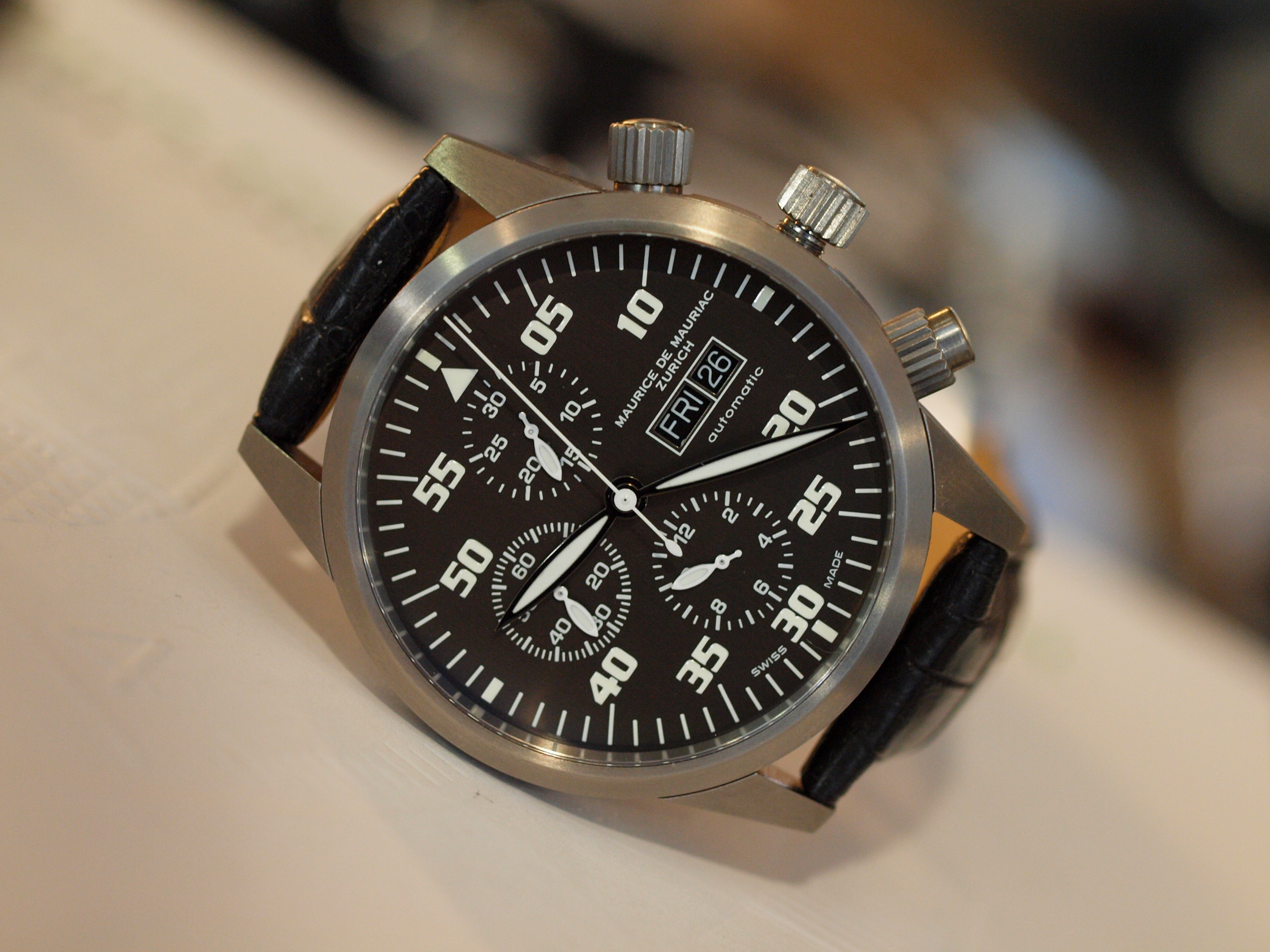 Maurice de Mauriac Zurich Atelier Tour