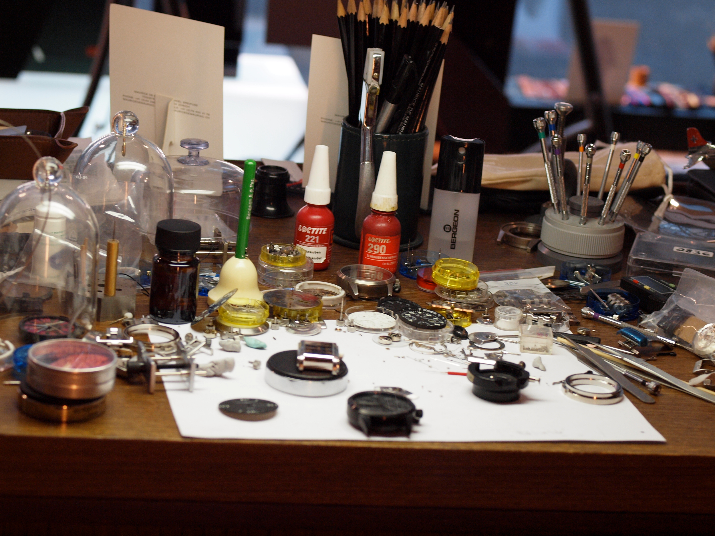 Maurice de Mauriac Zurich Atelier Tour