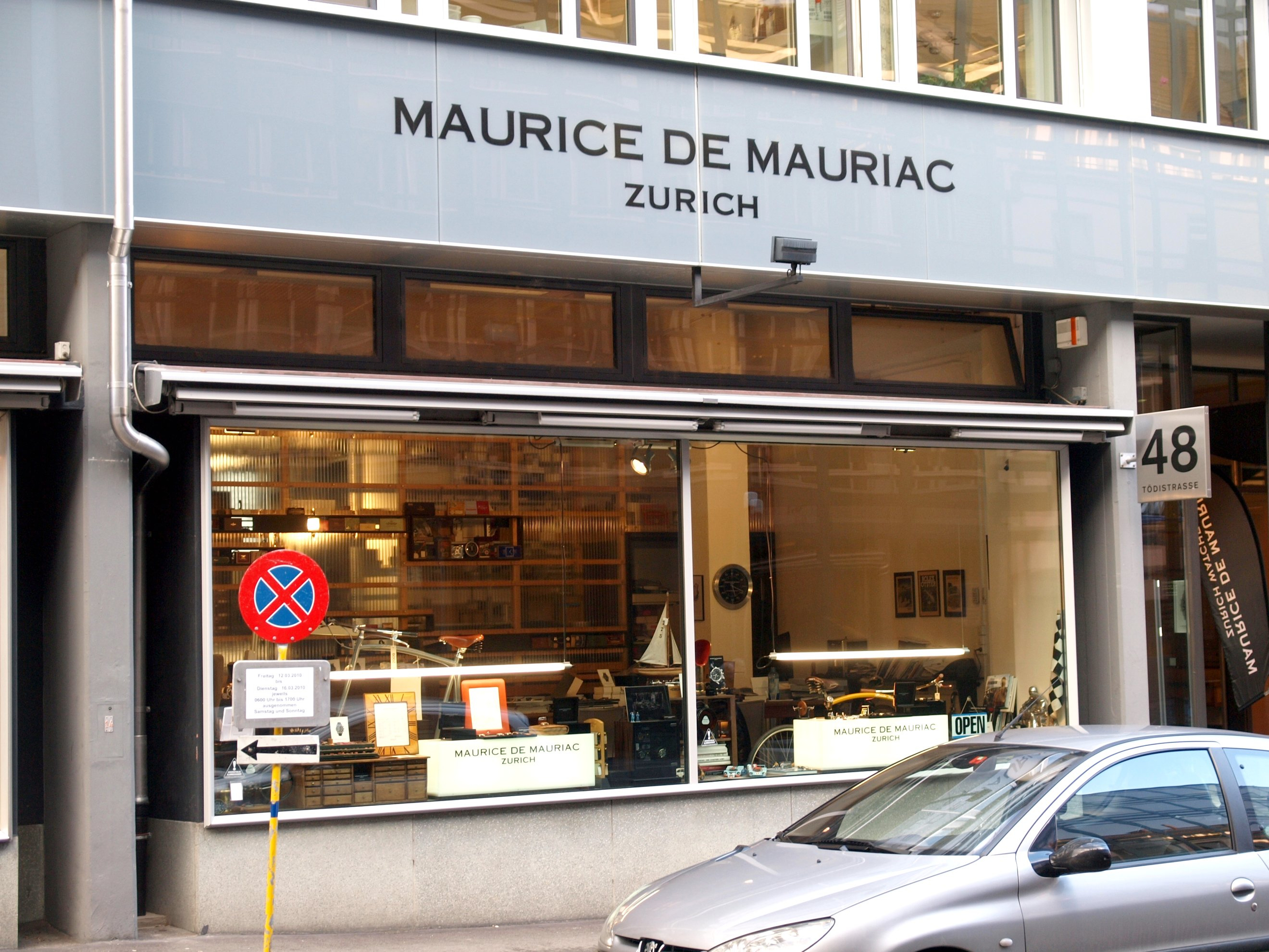 Maurice de Mauriac Zurich Atelier Tour