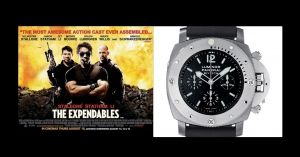 Sylvester Stallone wears Panerai in Expendables
