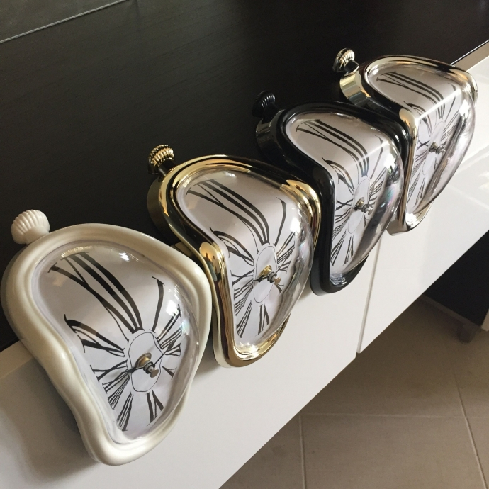 "The Persistence of Memory" inspired Melting Clock