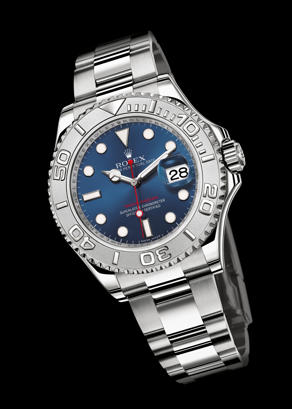 yachtmaster blue dial