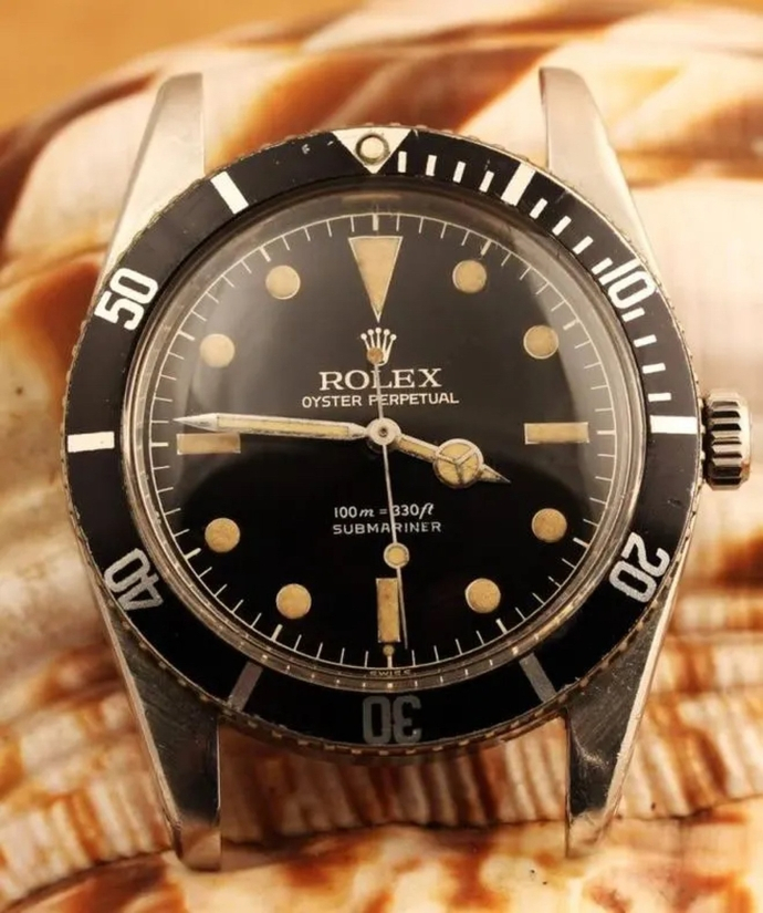 Rolex Gilt 5508 Exclamation Point Submariner
