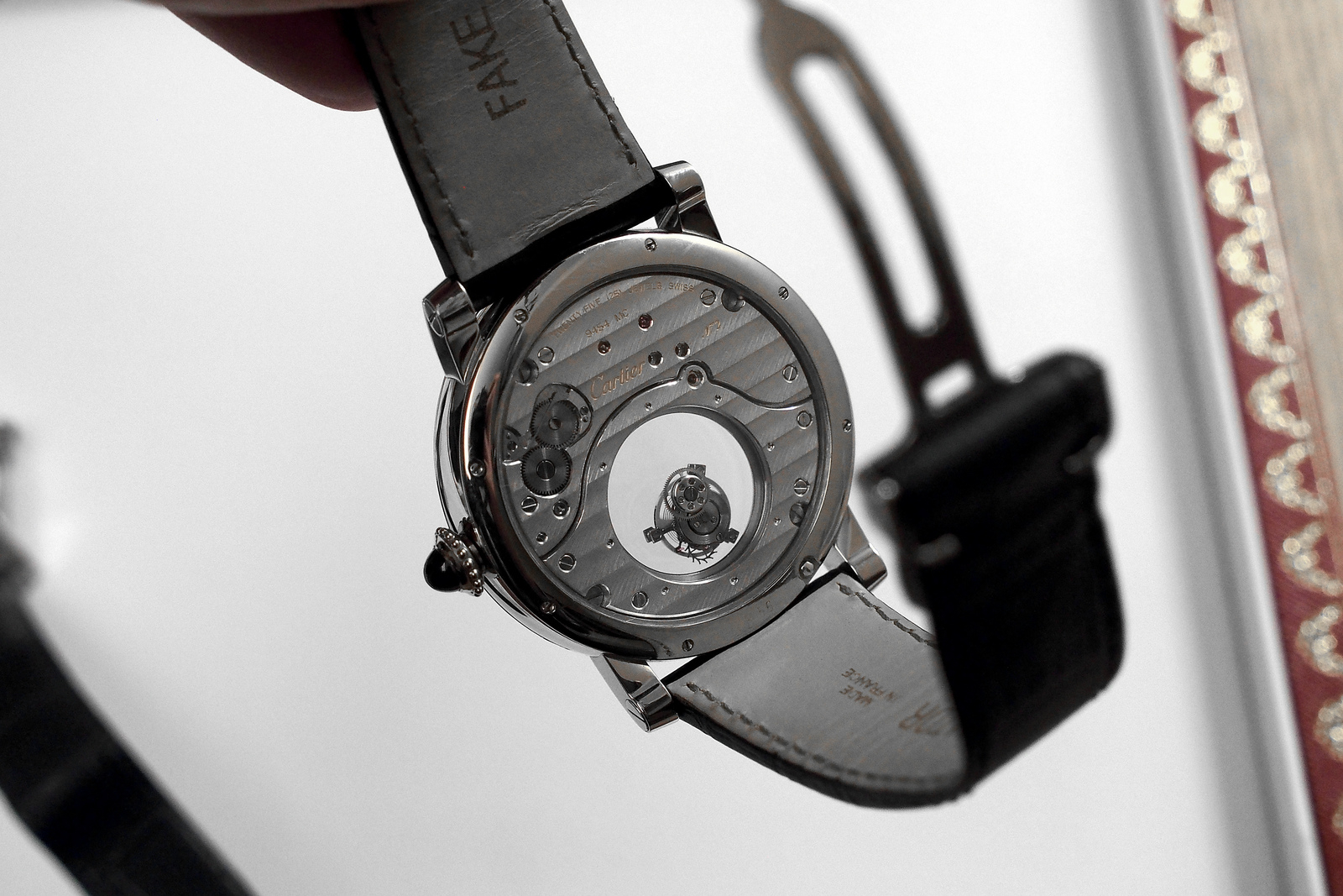 Cartier Mysterious caseback