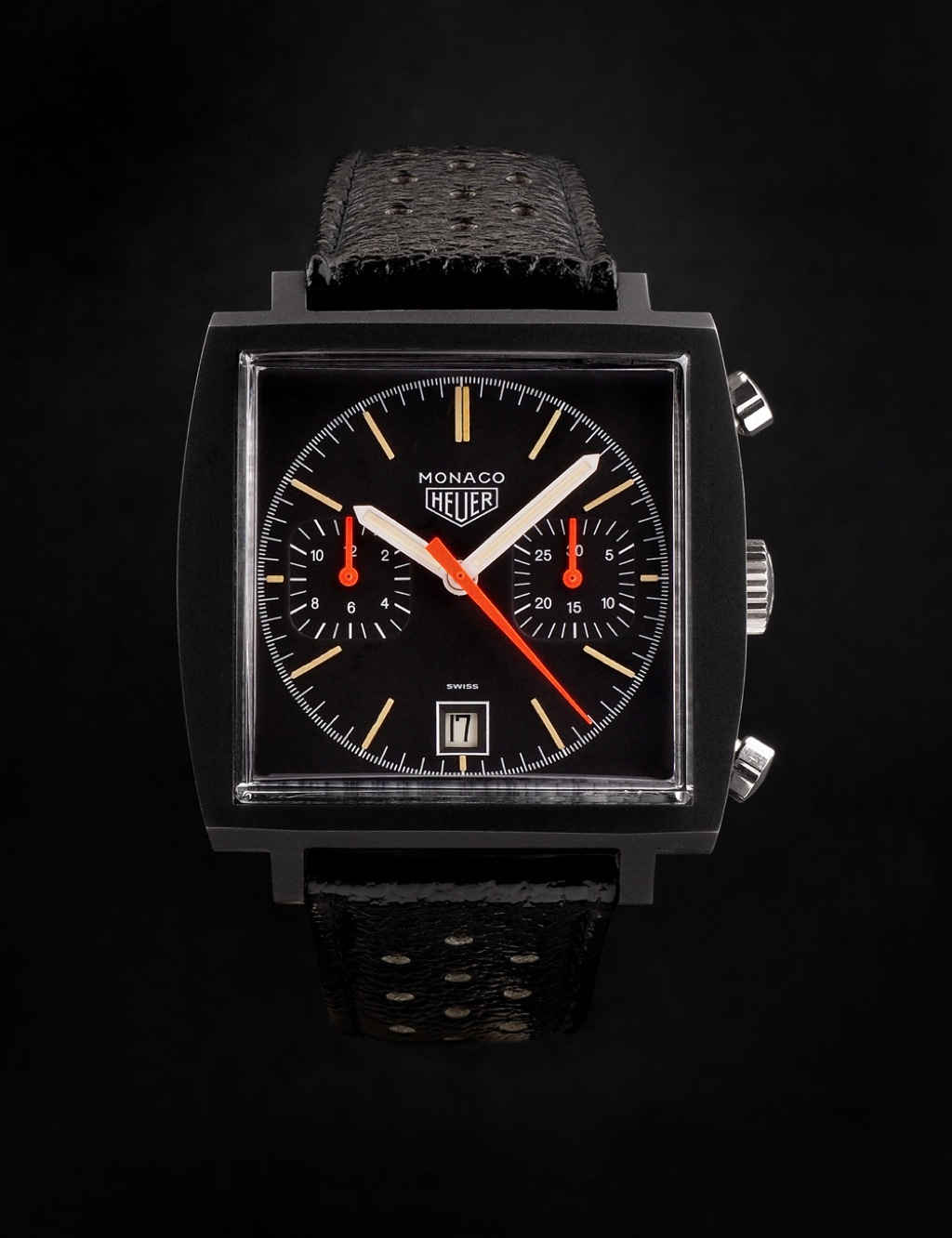 Heuer Monaco Dark Lord