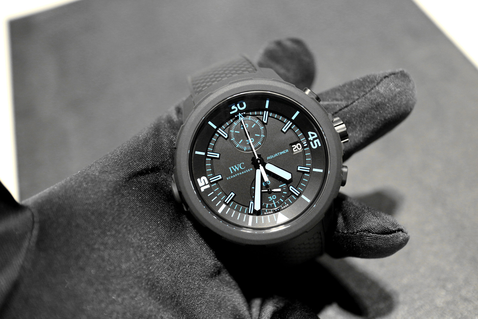 IWC Matte black Aquatimer