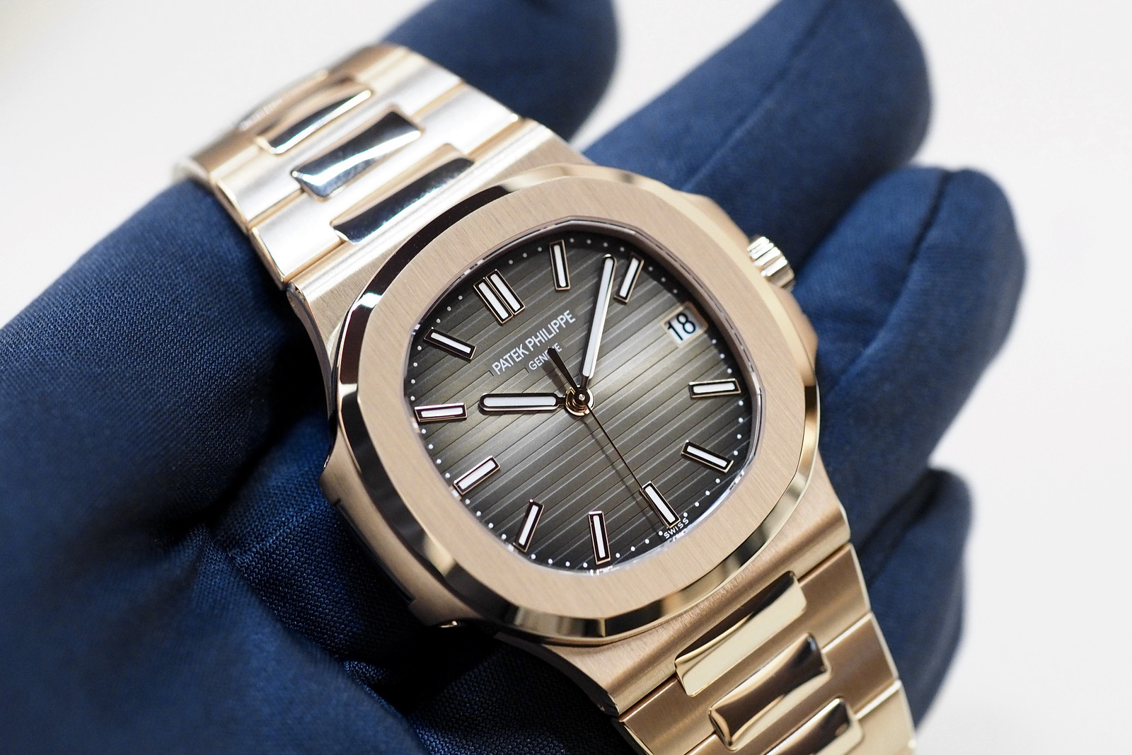 Patek Philippe Nautilus in solid gold