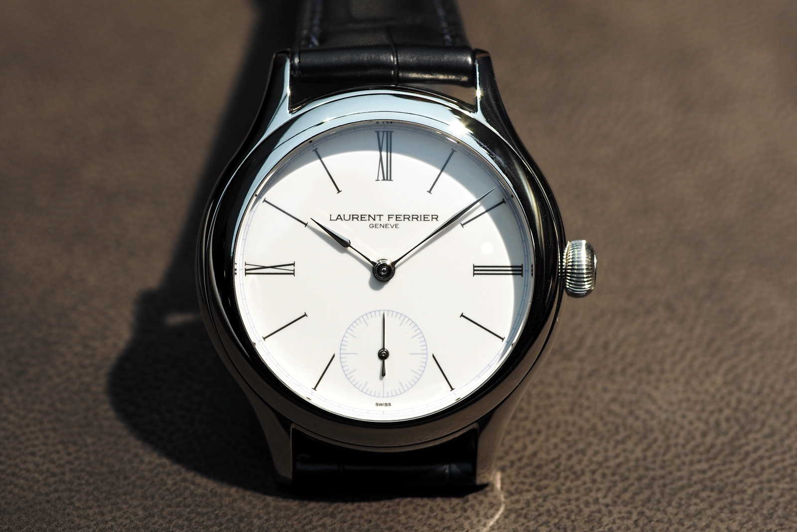 Laurent Ferrier at Baselworld 2015