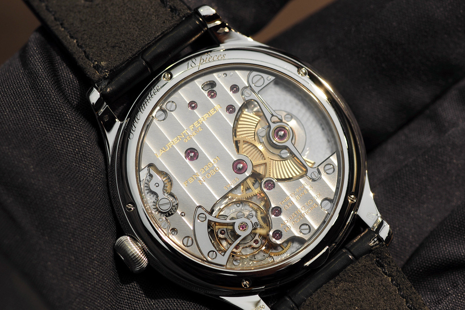 Laurent Ferrier caseback