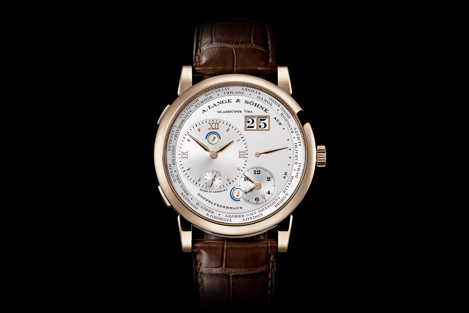 Lange 1 Timezone Now In Honey Gold Professional Watches Lange 1 Timezone Now In Honey Gold Professional Watches