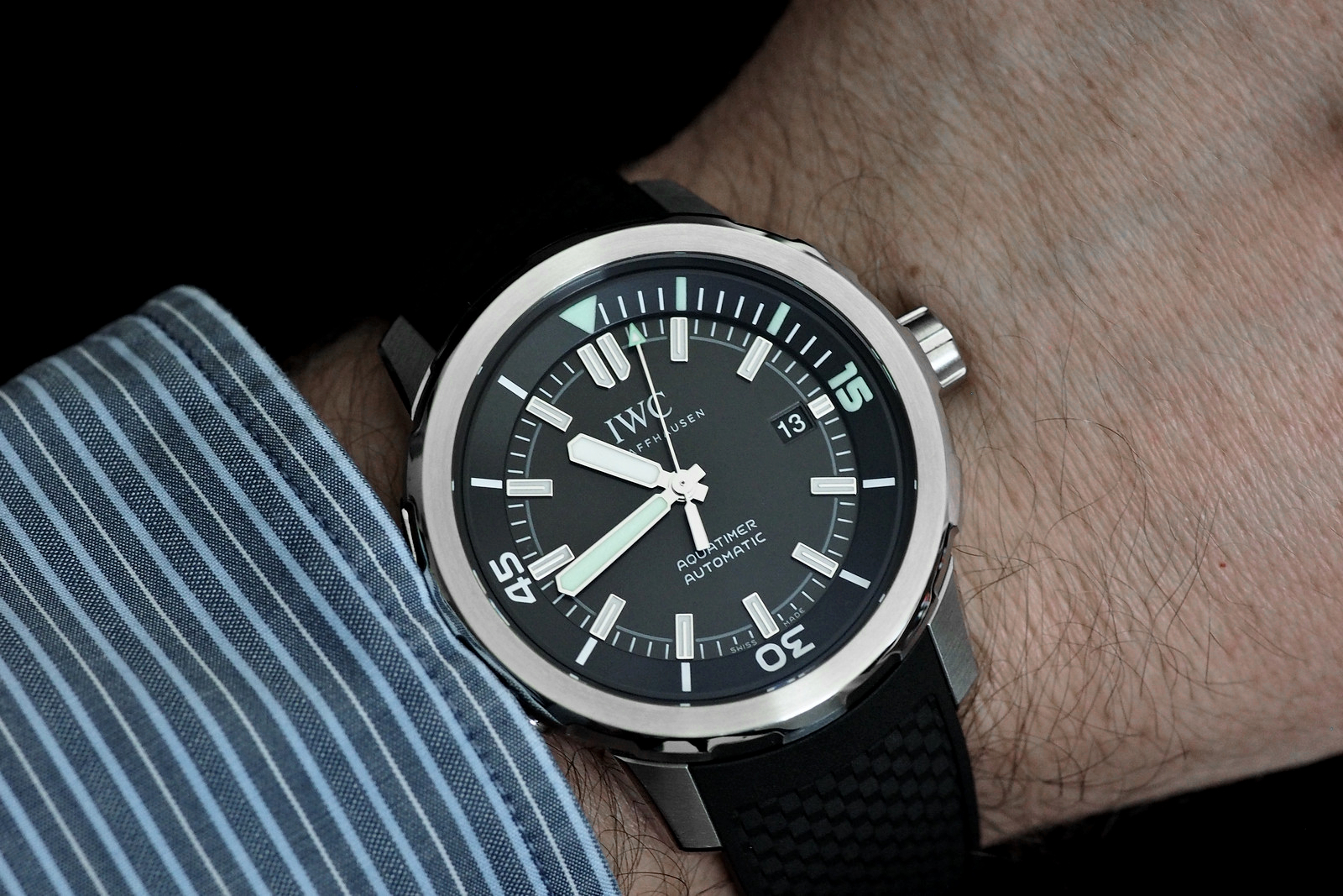 Review The IWC Aquatimer Automatic Ref. 3920 Professional Watches