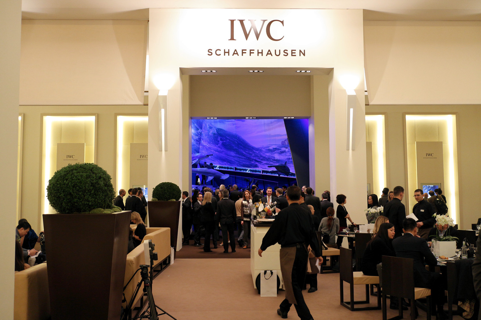 IWC Schaffhausen booth SIHH 2014