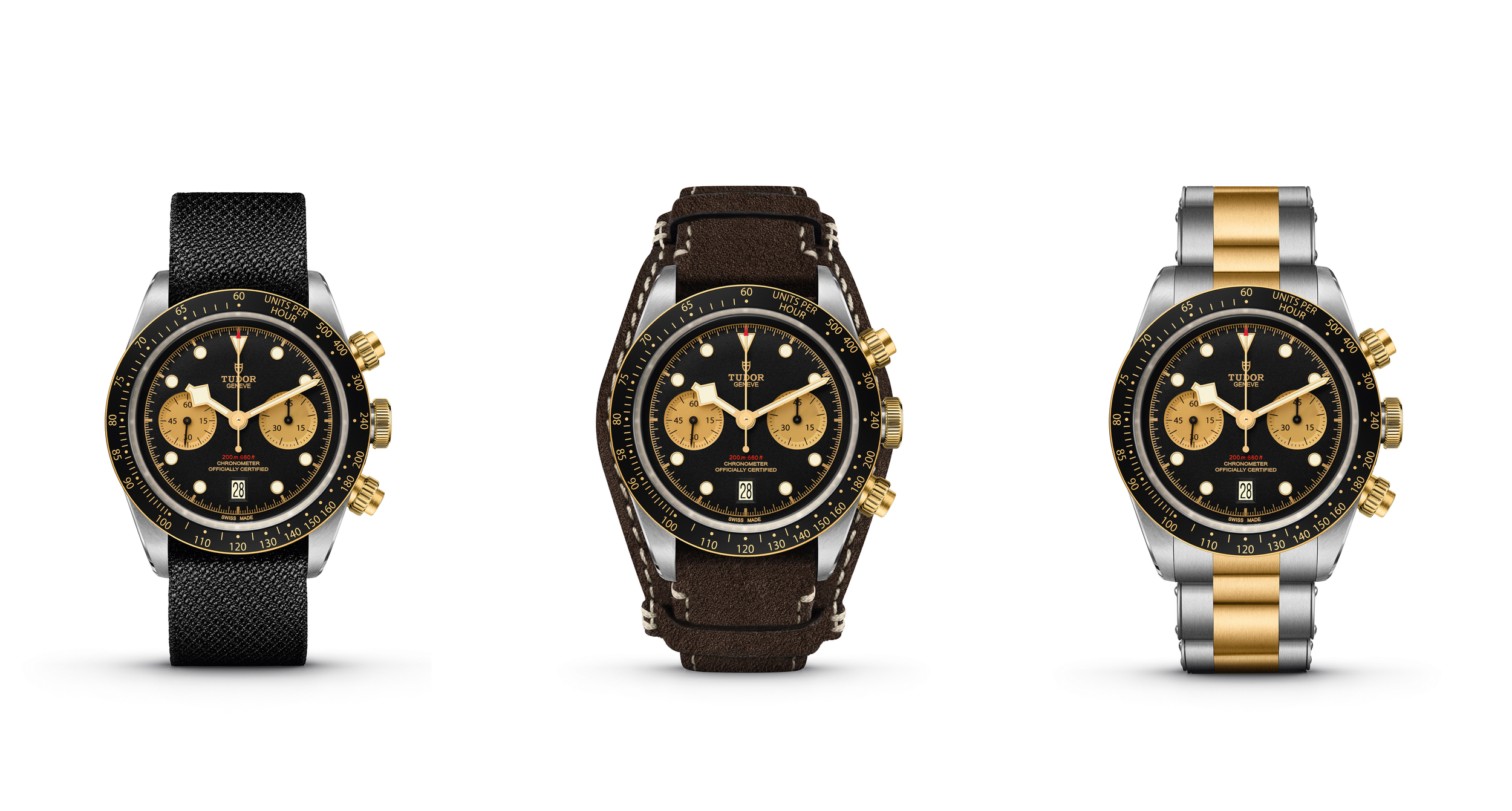 Tudor Black Bay Chrono Steel and Gold