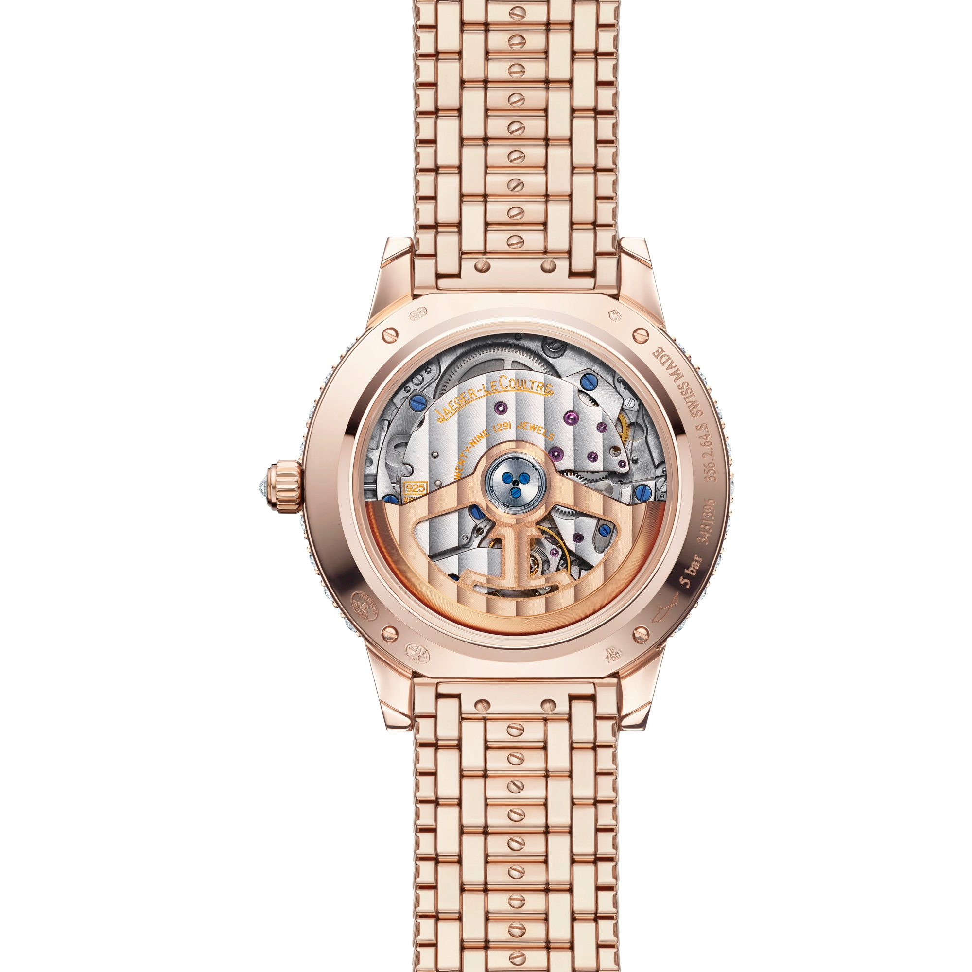 Dazzling Rendez Vous Moon Jaeger-LeCoultre caseback
