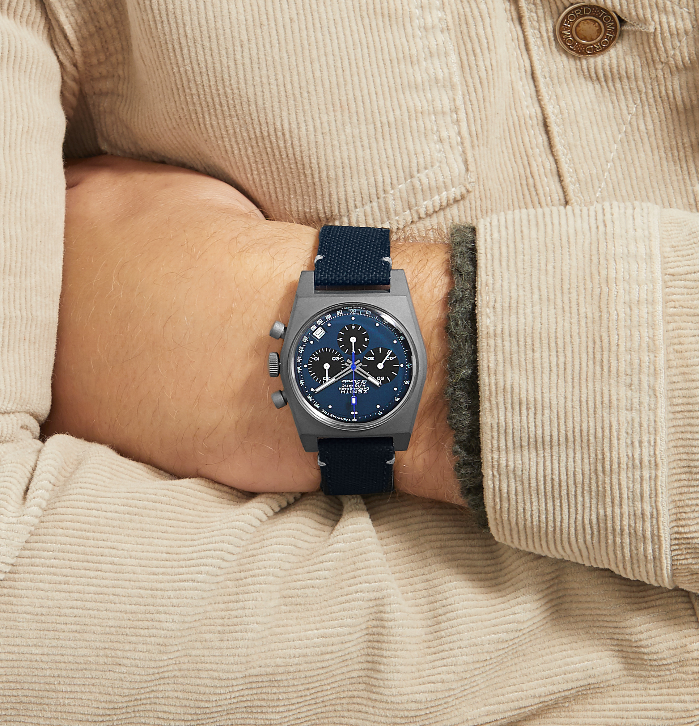 Zenith El Primero Revival A384 "Edge of Space" wristshot