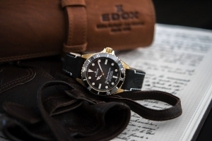 Edox Skydiver Military Bronze Limited Edition