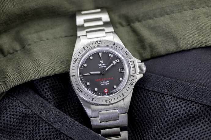 Yema Superman French Air Force Steel Limited Edition