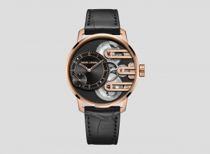 Armin Strom Gravity Equal Force Black Dial Rose Gold
