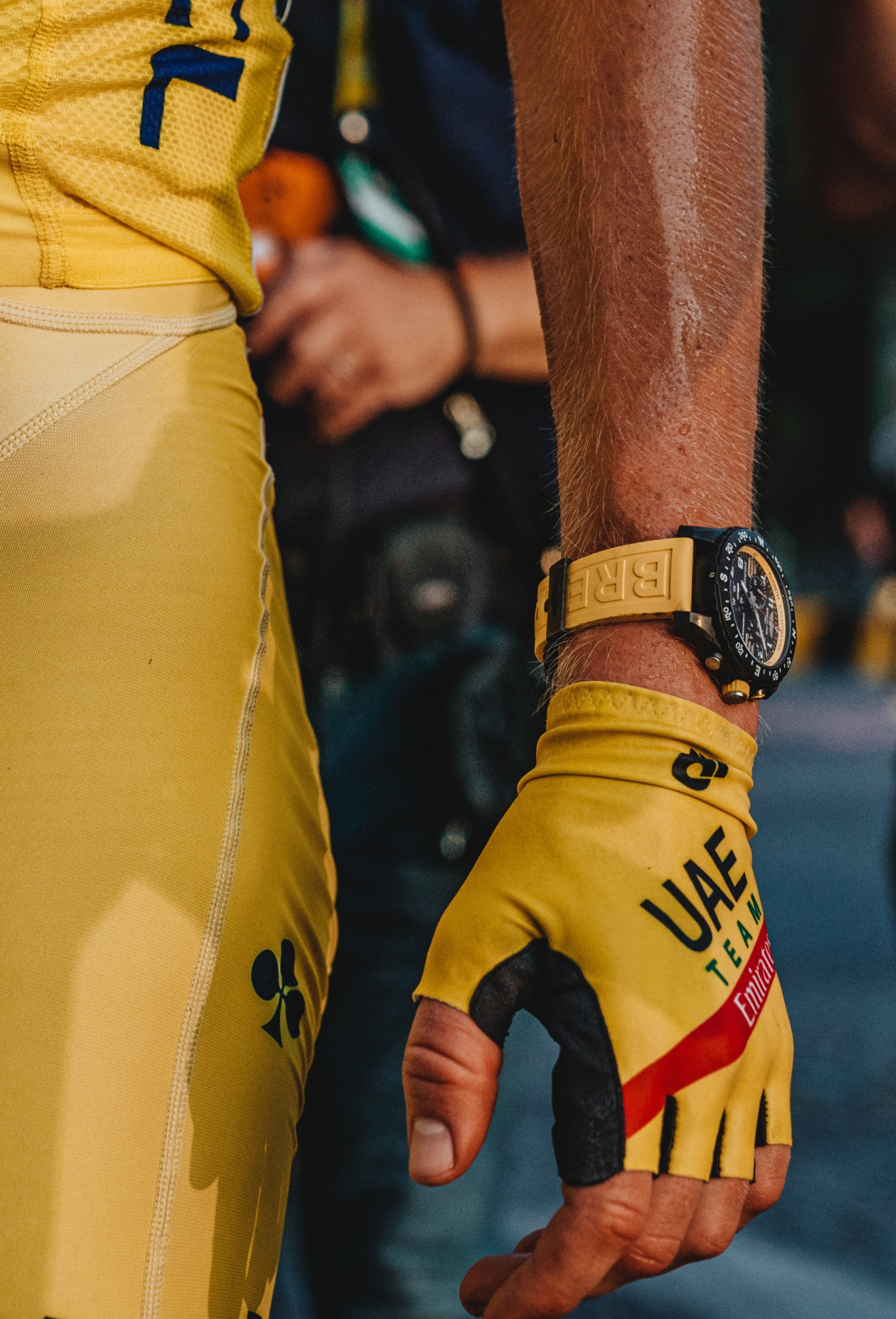 Breitling ambassador Tadej Pogacar
