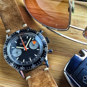 Nivada Grenchen Chronomaster Aviator Sea Diver (CASD) “Special Logo” Ref. 0/4076