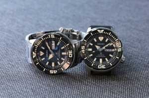 Seiko Prospex SRPD25 and SRPD27 "Monster" Automatic Divers