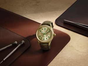 Montblanc Lime Gold 1858 Split-Second Monopusher Chronograph