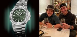 Mark Wahlberg Patek 5711-1300A and Mario Lopez Panerai