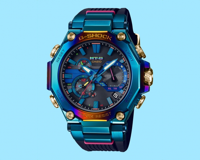 G-Shock MT-G Blue Phoenix Limited Edition MTG-B2000PH2A