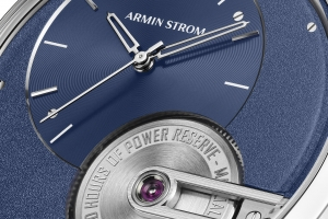 Armin Strom Tribute 1 Blue dial close-up