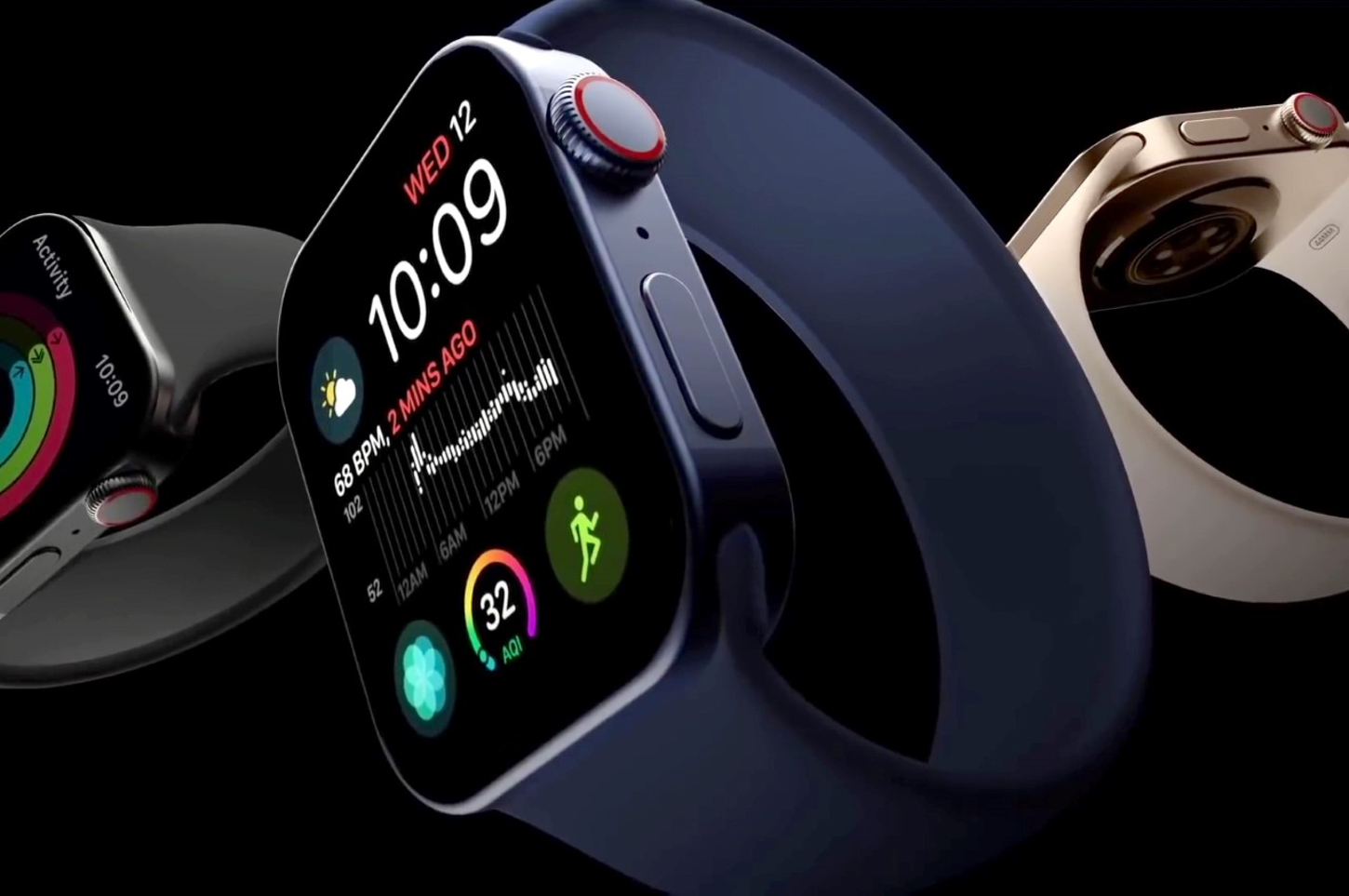Apple Watch Series 7 rendering by Matt Talks Tech