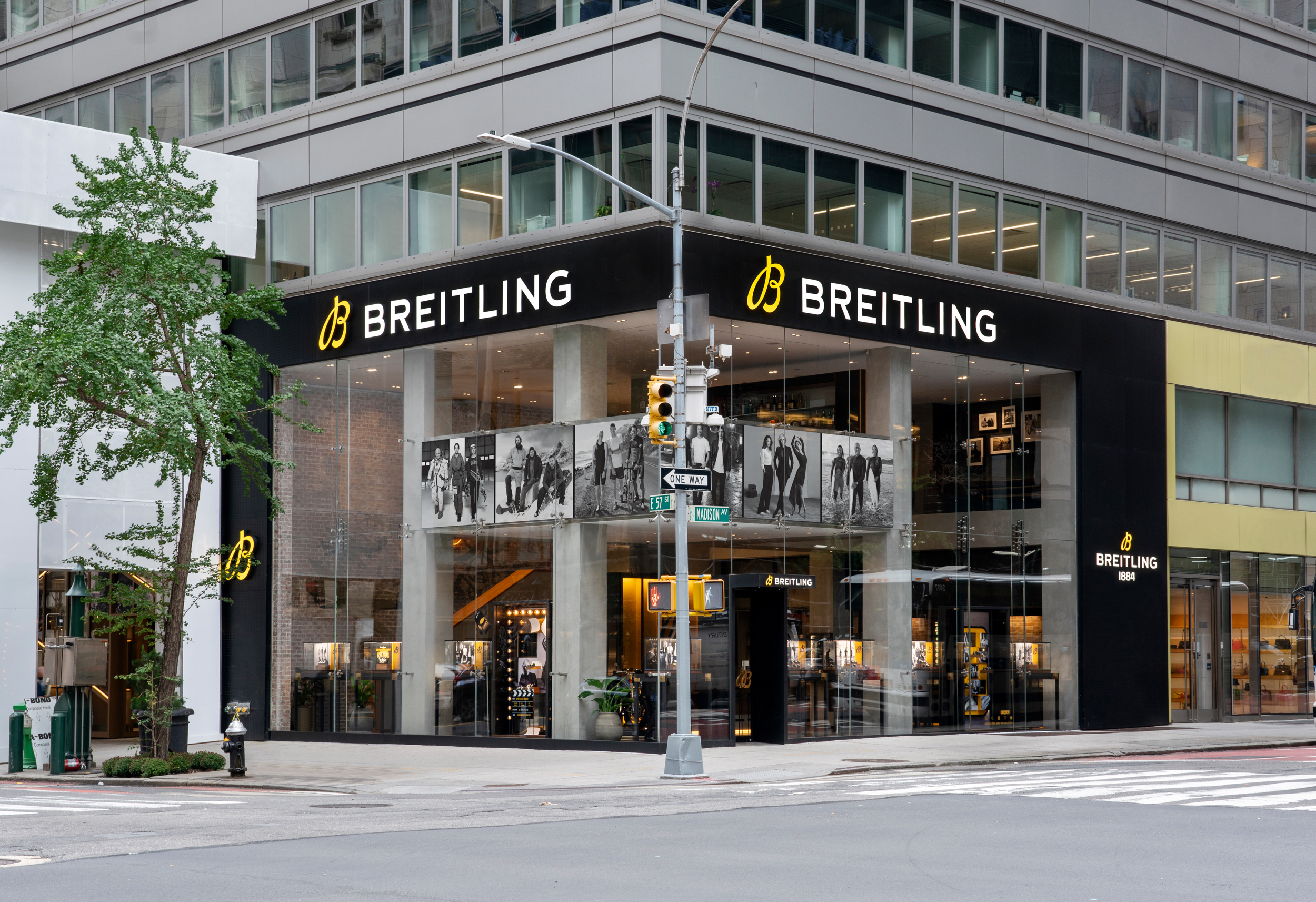 2021 Breitling NYC boutique exterior