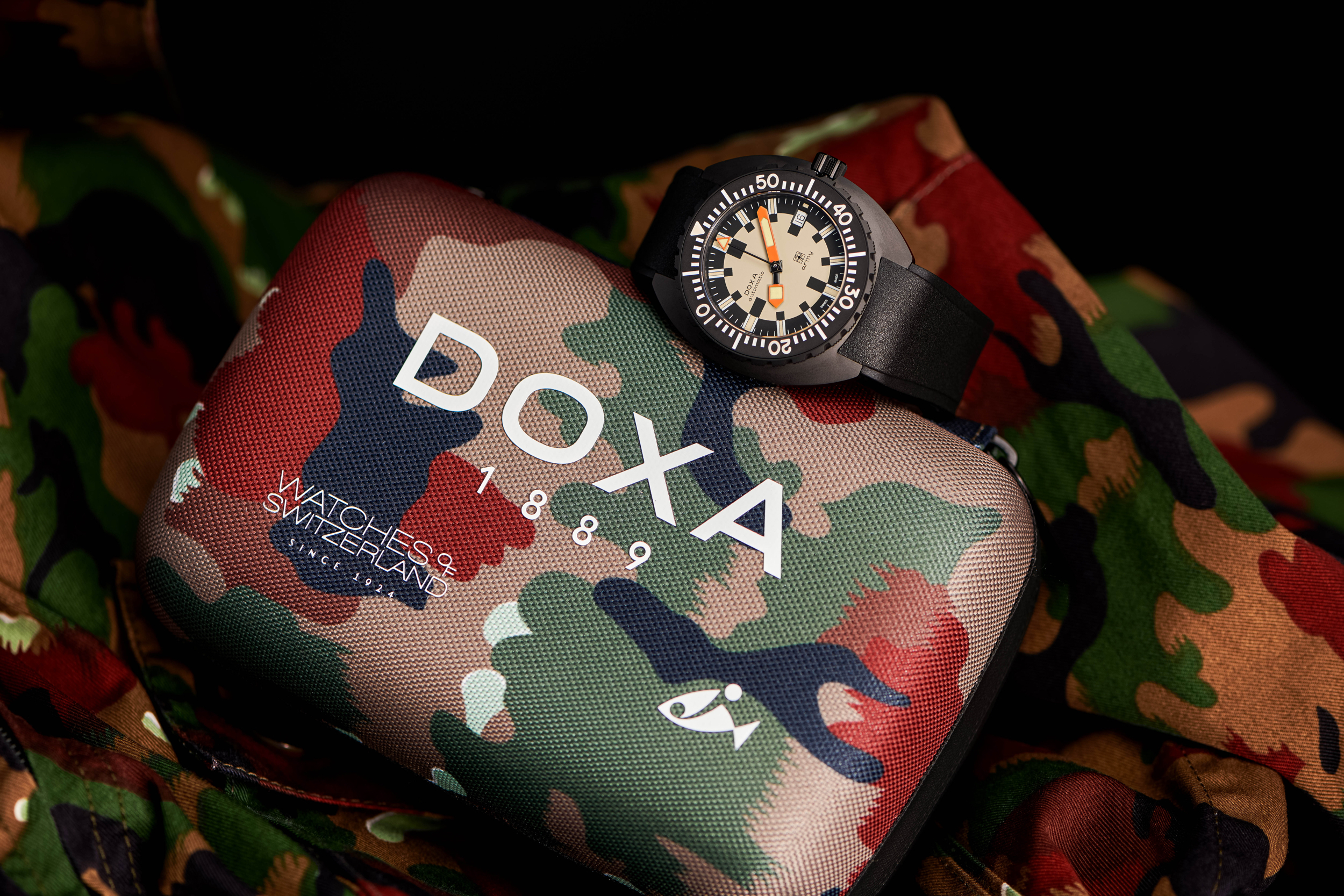 Doxa Army Watches of Switzerland Edition