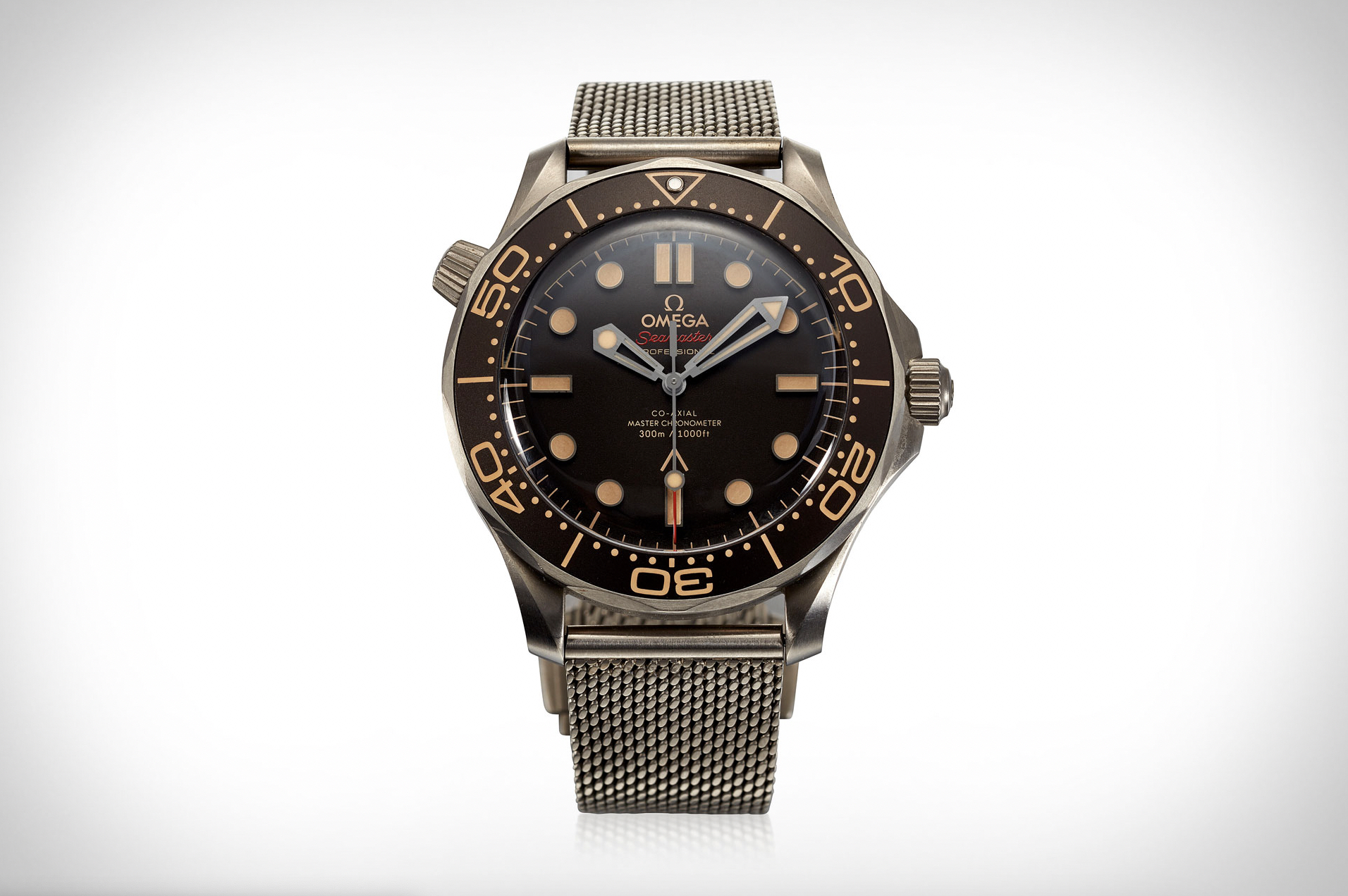 Daniel Craig worn Seamaster Diver 300M Titanium No Time To Die 007 Edition