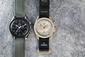 2017 MoonWatch versus 2022 MoonSwatch