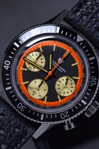 2023 Nivada Grenchen Chronoking "Paul Newman" Orange