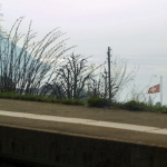 Lake Geneva from train