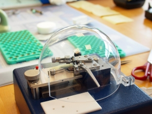 Hairspring at Roger Dubuis manufacture