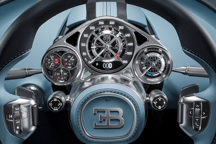 2026 Bugatti Tourbillon Mechanical Dashboard