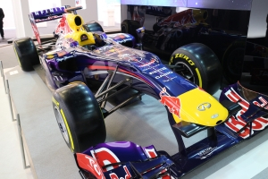 Casio Red Bull racing F1 car at Baselworld