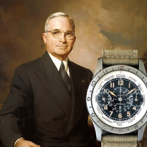 President Harry S. Truman and his Gallet Flying Officer