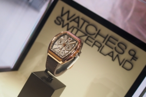 Watches of Switzerland Franck Muller vitrine