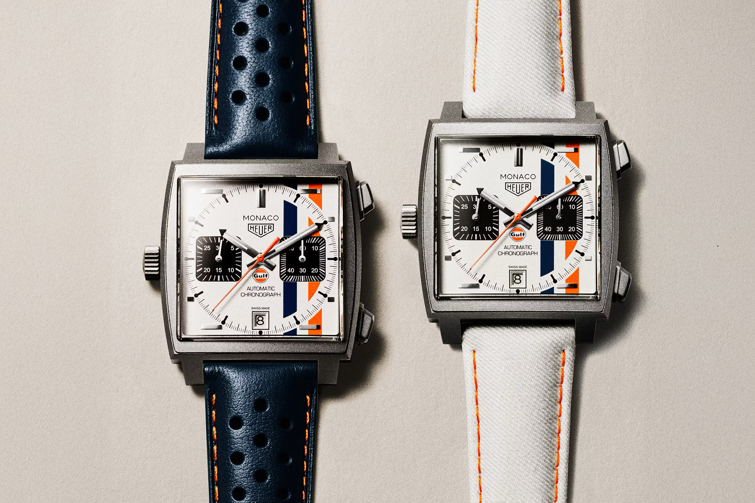 2025 TAG Heuer Monaco Gulf Limited Edition Ref. CAW218G.EB0393